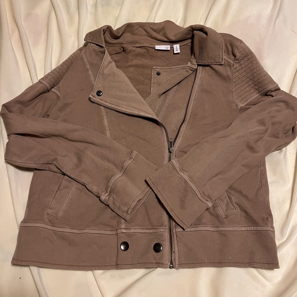 BP Blush Jacket with Zipper Detail